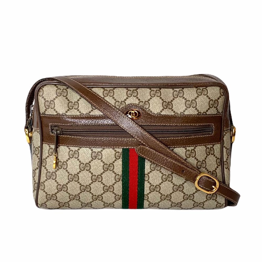 Gucci Vintage GG Monogram Medium Shoulder Bag